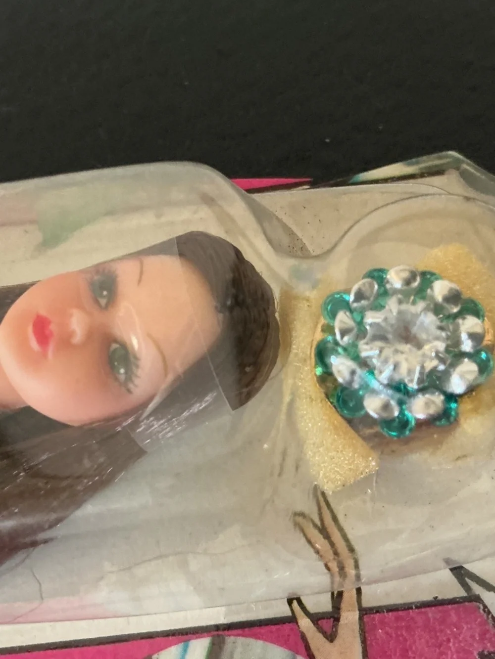 VTG Vogue Glitter Girls Ring Doll
